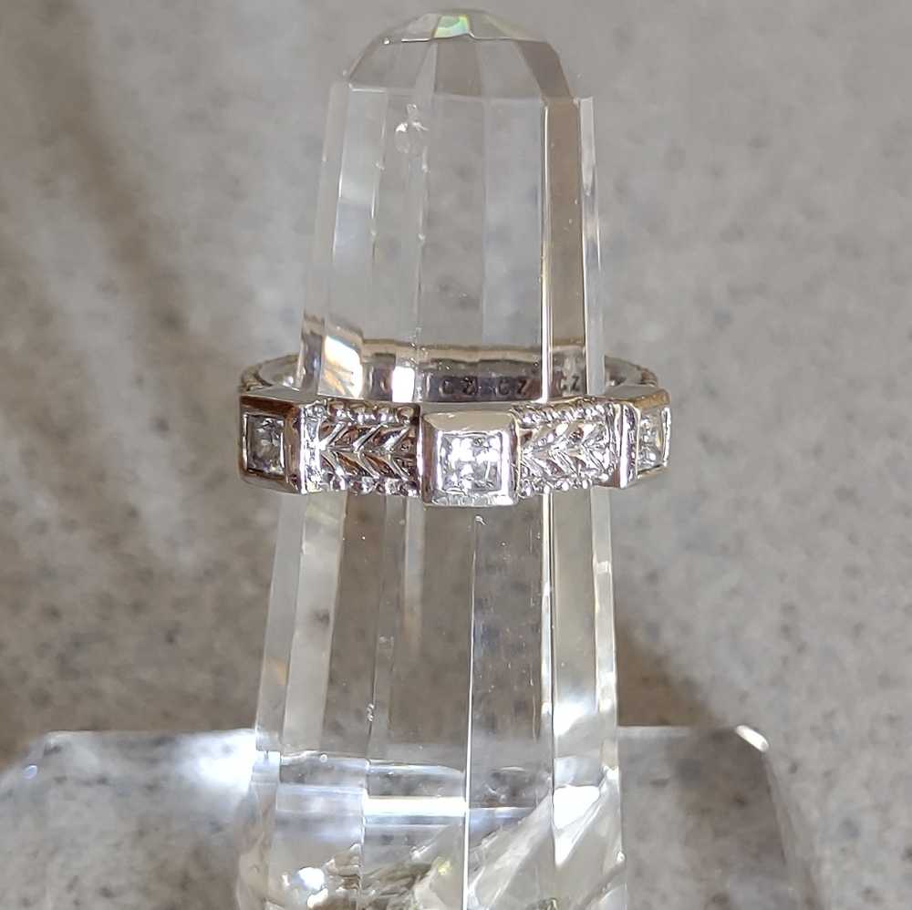 Firm Final price!*Judith Ripka CZ Band(6) - Picture 2 of 7